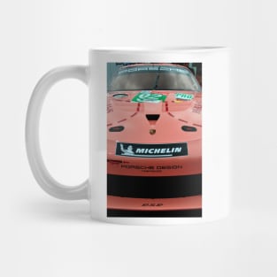 Pink Pig Germans Sports Motor Car Mug